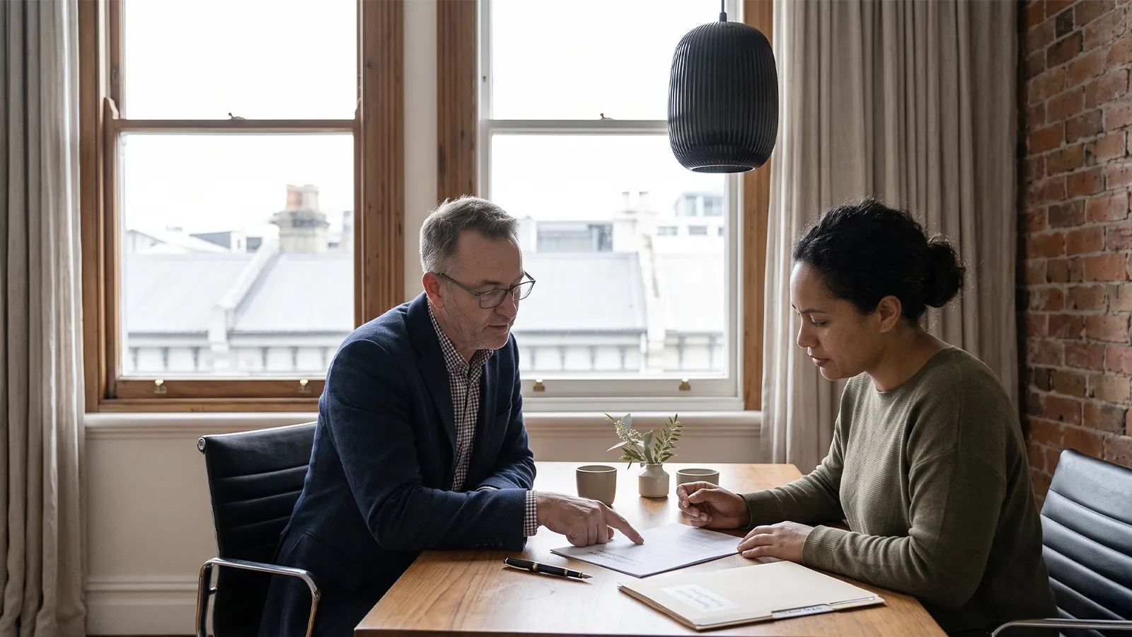 Commercial lease NZ landlord and tenant reviewing a Deed of Lease and personal guarantee before signing at Margate Group